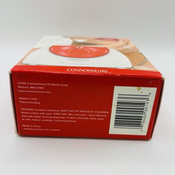 Connoisseurs Sonic Jewelry Bath Cordless Cleaner - NEW. Model # 1035 - Picture 6 of 10